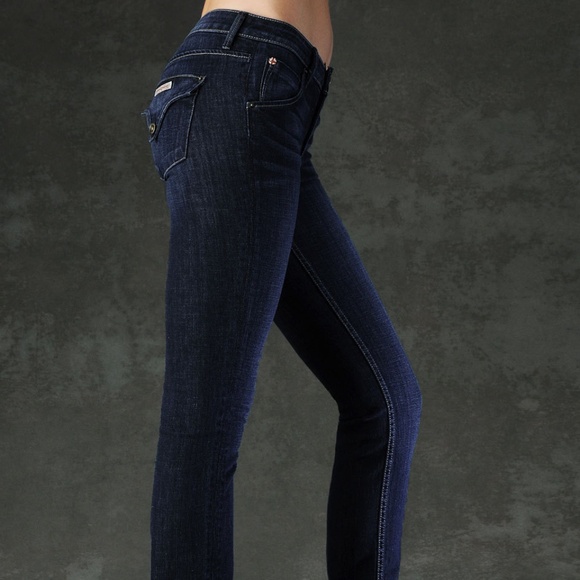 HUDSON Carly Straight Leg Mid-Rise Jeans 31 WM429DHK 27 - Picture 2 of 10